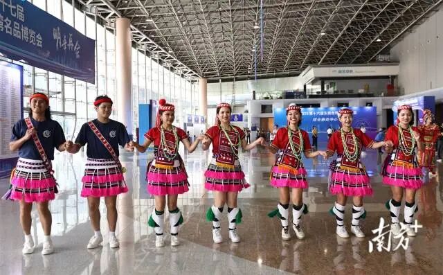 台博会民俗表演。受访者供图