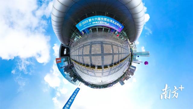 2025第十六届东莞台湾名品博览会现场。邓浩 摄
