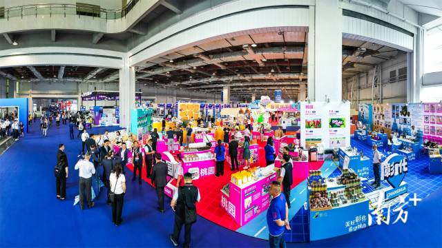 2025第十六届东莞台湾名品博览会现场。邓浩 摄