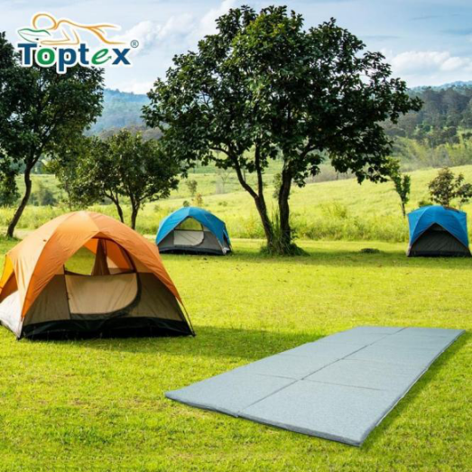 本次台博会上将展出的便携式可折叠式露营垫